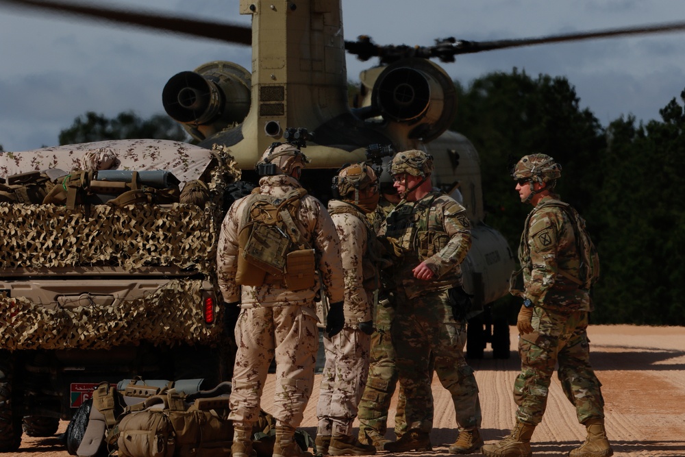 JRTC Rotation 23-04 prepares for live-fire with United Arab Emirates