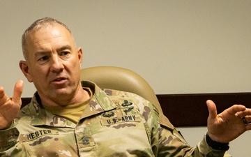 TWO COMMANDS, ONE FUTURE:  AFC Commanding General, Command Sergeant Major discuss the Army of the mid-21st Century with 75th IC Leaders