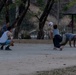 DPAA members play volleyball with local community