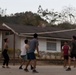 DPAA members play volleyball with local community