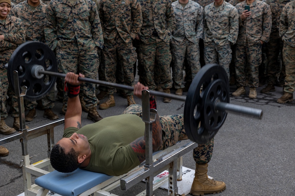 Iron Fist 23 bench press competition