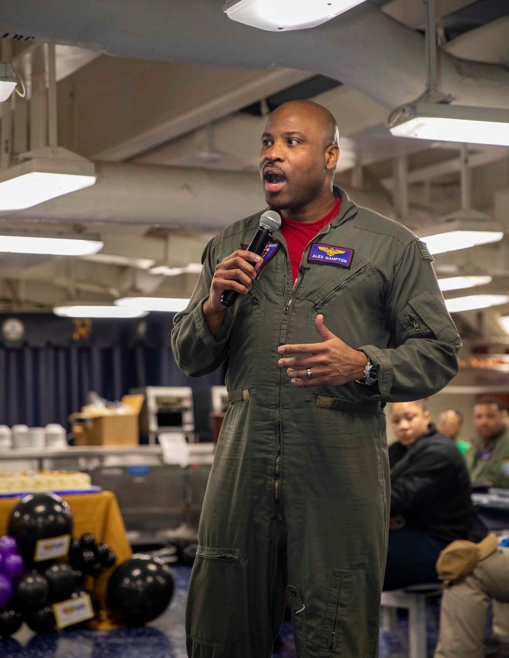 USS George H.W. Bush (CVN 77) Celebrates African-American History Month