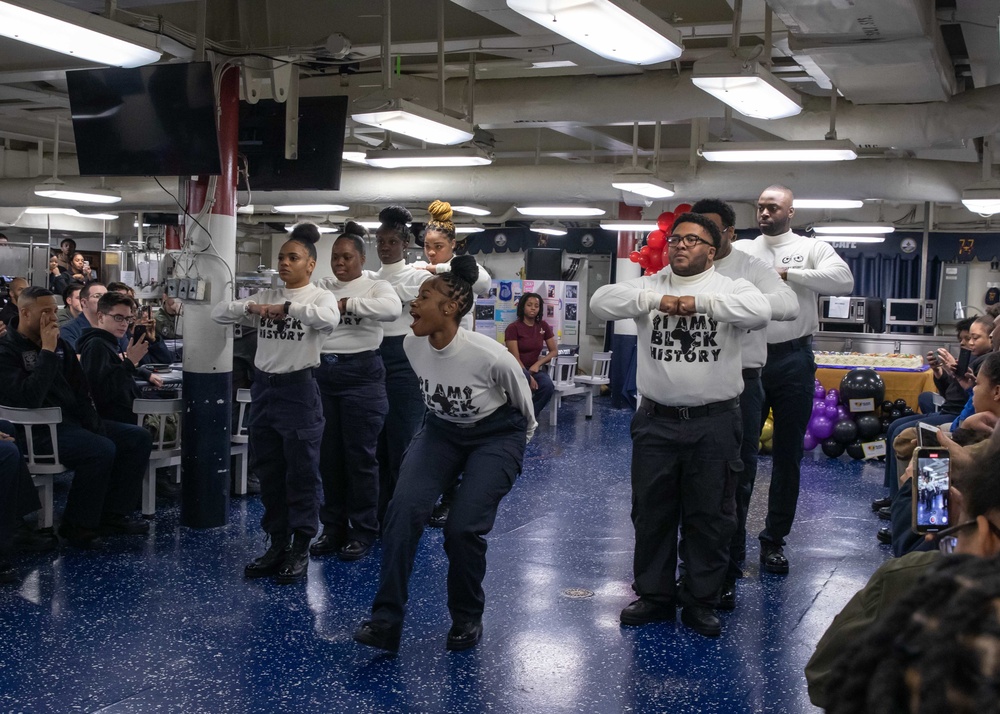 Sailors Celebrate African-American History Month