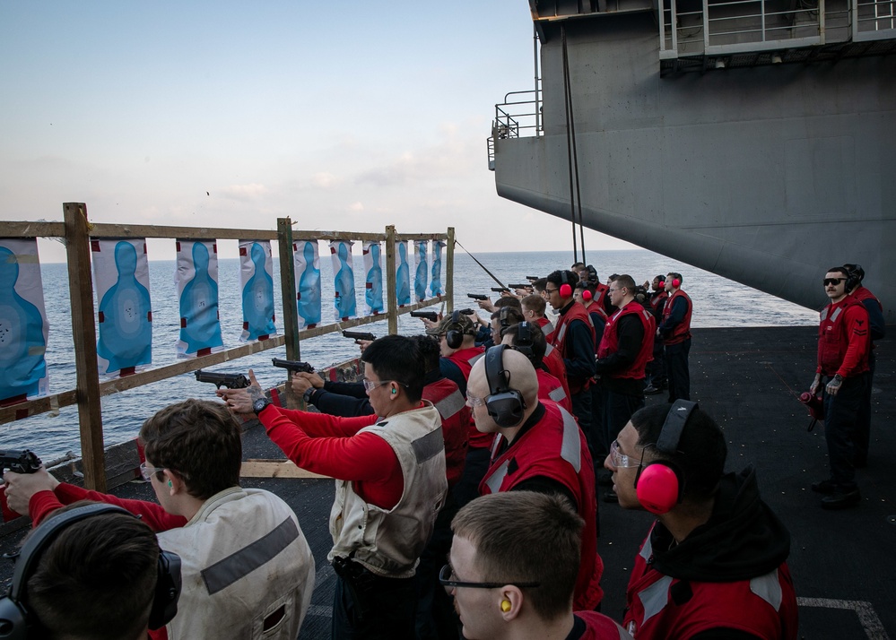 Daily Operations Aboard USS George H.W. Bush (CVN 77)