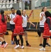 Second Game of Women's Basketball between US Soldiers and Kuwaitis, February, 2023