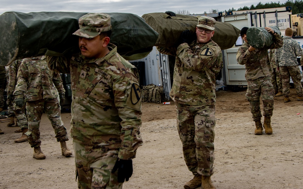 Black Jack Prepares for Command Post Exercise