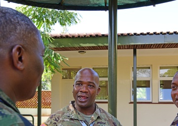 2LT Gwan greets other partner nations during JA23