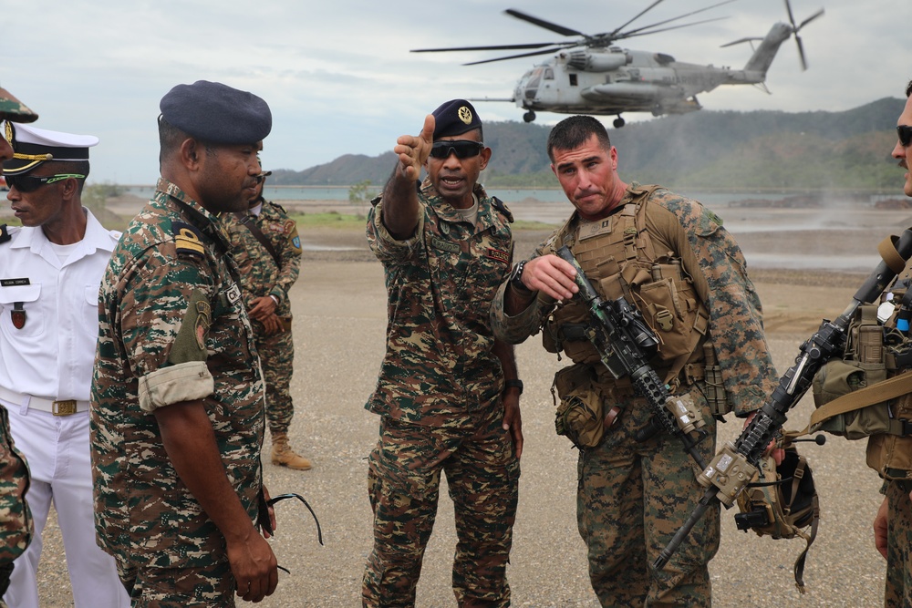 BLT 2/4 Marines Arrive in Timor Leste