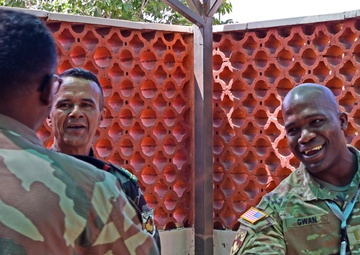 2LT Gwan greets partner nations during JA23