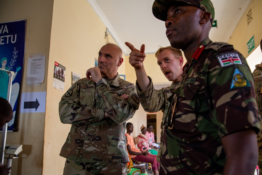U.S. Army, KDF Partner with local medical clinic during JA23