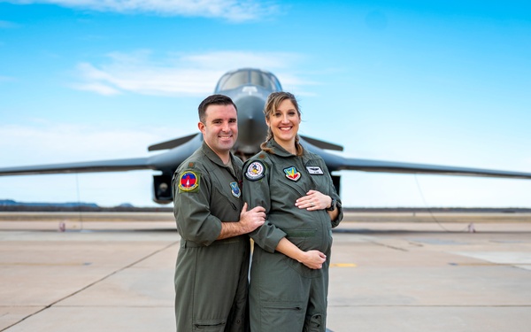 B-1 baby on board