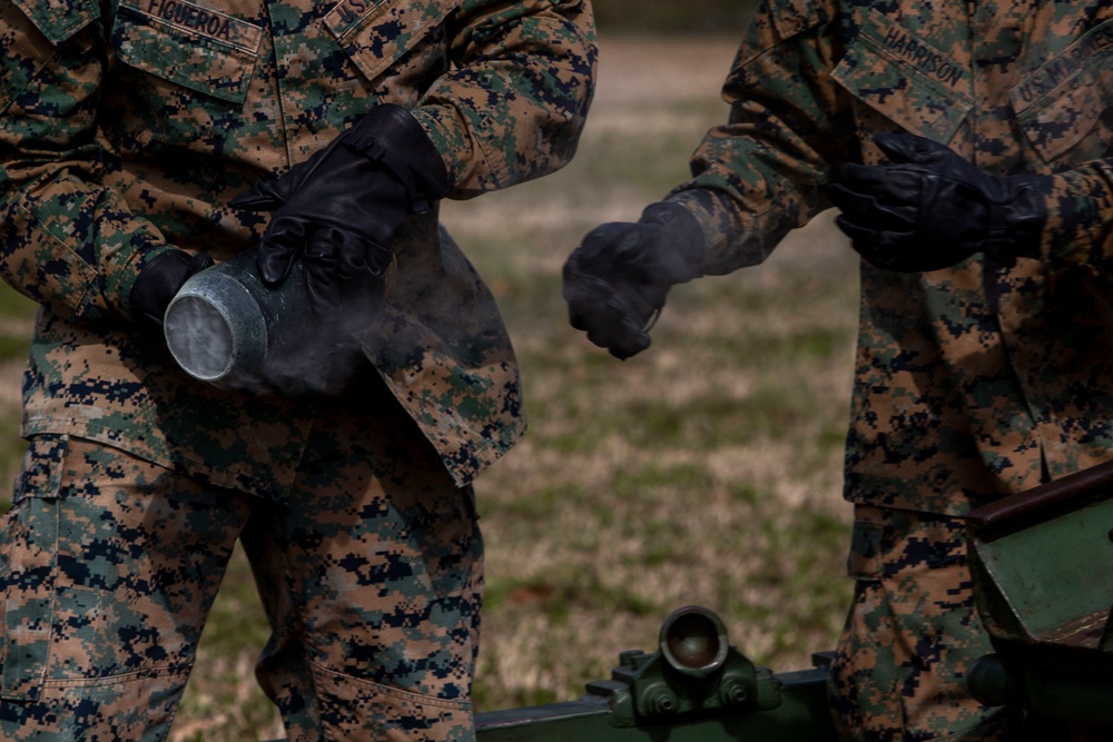 Presidents' Day 21-Gun Salute on MCB Camp Lejeune