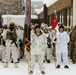 Charlie Troop, 3-71 Cavalry Regiment, 1BCT, 10th Mountain Division participate in the opening ceremony for Defense Exercise North in Sodankyla, Finland, during Exercise Arctic Forge '23 on Feb. 20, 2023