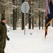 Charlie Troop, 3-71 Cavalry Regiment, 1BCT, 10th Mountain Division participate in the opening ceremony for Defense Exercise North in Sodankyla, Finland, during Exercise Arctic Forge '23 on Feb. 20, 2023