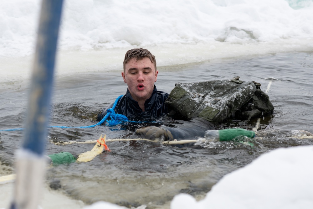 Soldiers conduct Winter Warfare Training during Arctic Forge 2023