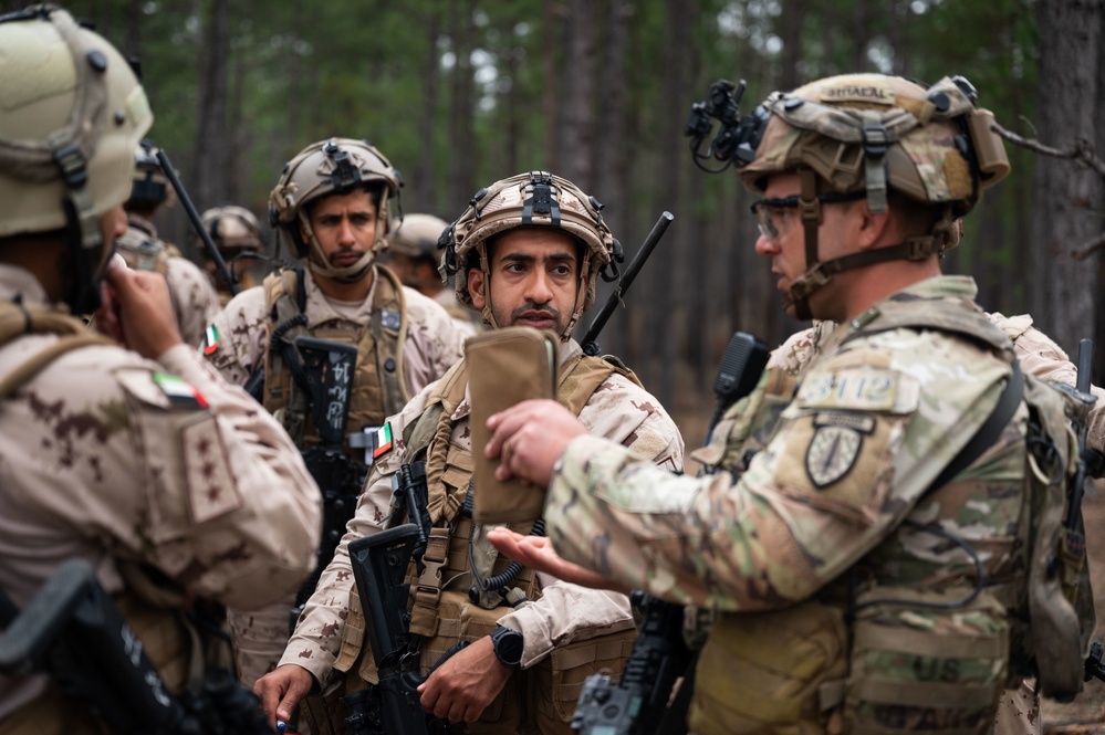 UAE and U.S. troops conduct recon at JRTC