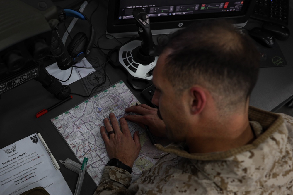 U.S. Marines with 3rd ANGLICO Conduct Simulated Fire Support Missions