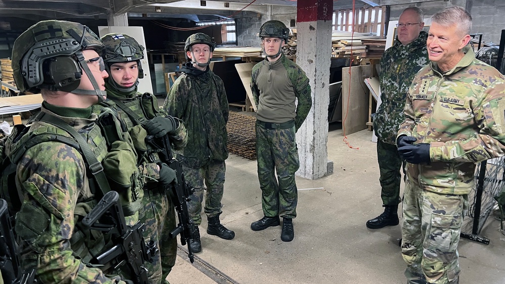 In Finland, Guard leaders look to enhance already strong ties