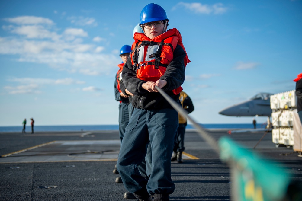 KE Conducts Operations In The Atlantic Ocean