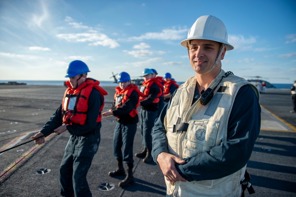 IKE Conducts Operations In The Atlantic Ocean