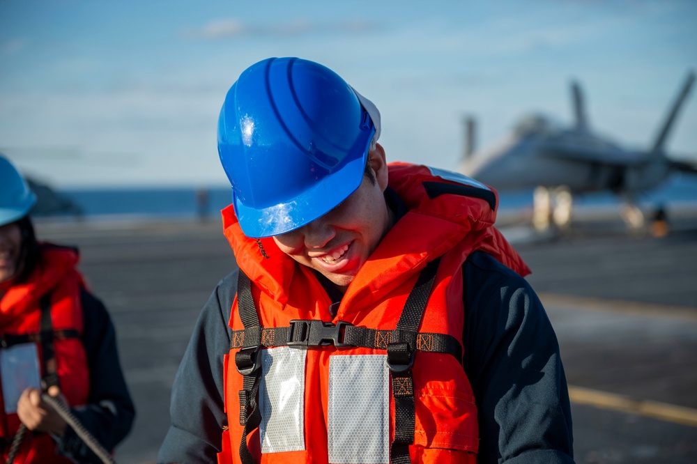 IKE Conducts Operations In The Atlantic Ocean