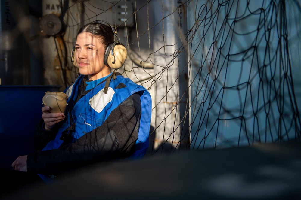 IKE Conducts Operations In The Atlantic Ocean