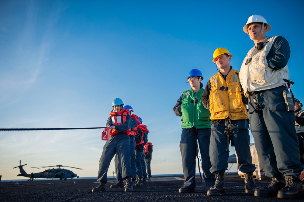 IKE Conducts Operations In The Atlantic Ocean