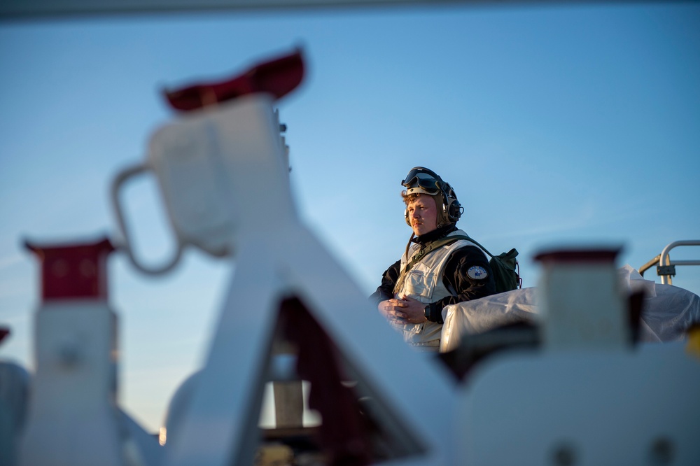 IKE Conducts Operations In The Atlantic Ocean
