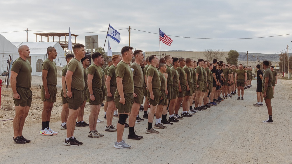 U.S. Marines, IDF hit the Pavement