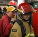 USS Truxtun conducts firefighting drill
