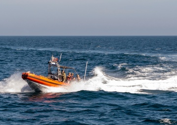 USS Paul Hamilton and USCG operations in Arabian Sea