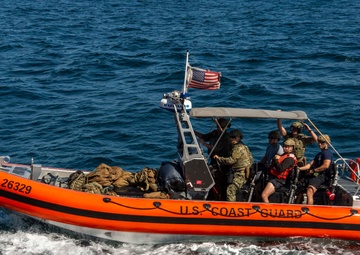 USS Paul Hamilton and USCG operations in Arabian Sea
