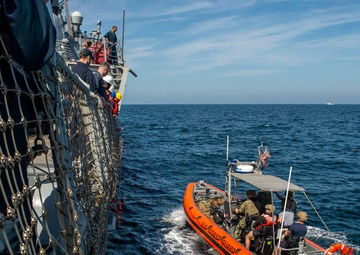 USS Paul Hamilton and USCG operations in Arabian Sea