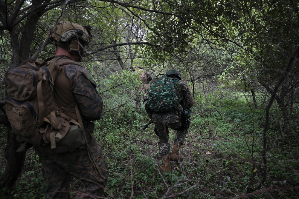 13th MEU Conducts Air Assault with Fuzileiros