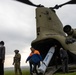 U.S. CH-47F Chinook delivers humanitarian aid supplies to Karagöl, Türkiye
