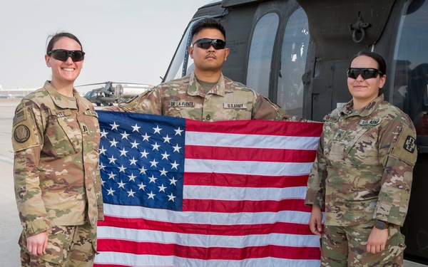 Challenge Accepted; Deployed Joint Task Force 374 Soldiers Reenlist