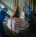 Sailors Prep Cargo For Transport