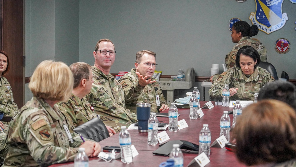 Brig. Gen. Ryder &amp; CMSgt Wilkinson Visit