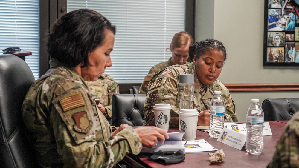 Brig. Gen. Ryder &amp; CMSgt Wilkinson Visit