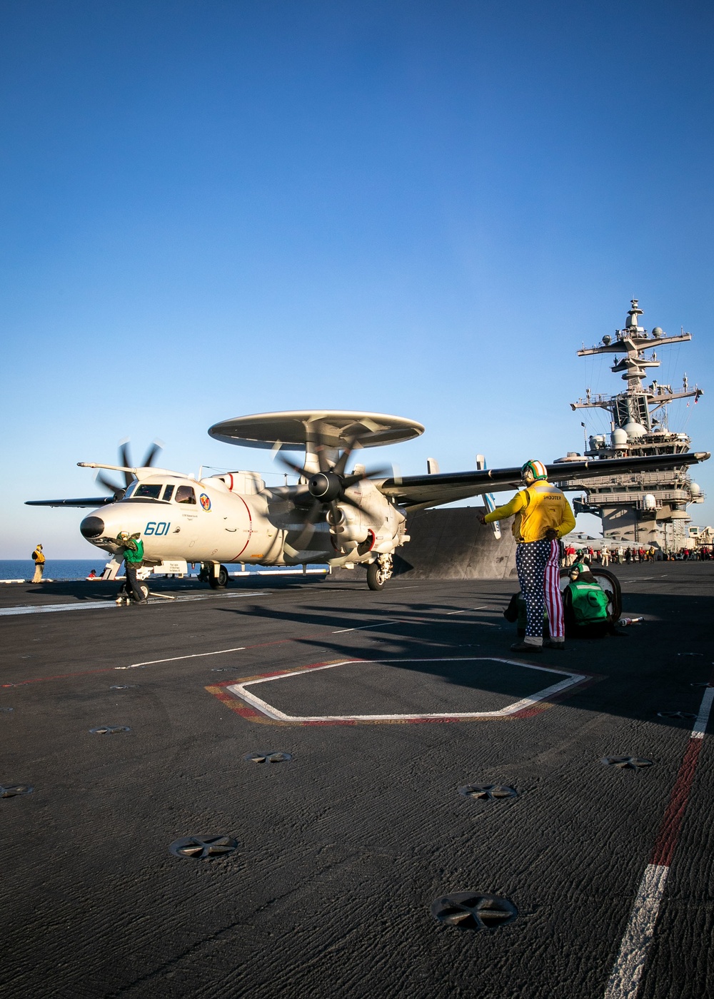 Daily Operations Aboard USS George H.W. Bush (CVN 77)