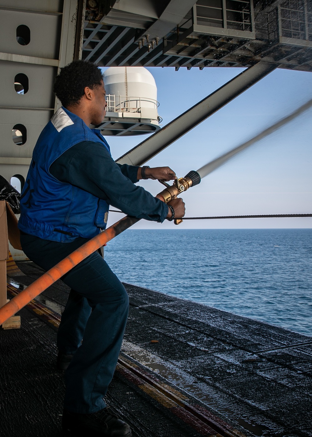 Daily Operations Aboard USS George H.W. Bush (CVN 77)