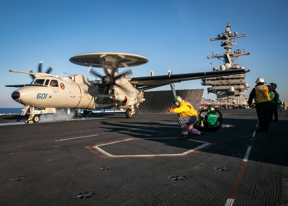 Daily Operations Aboard USS George H.W. Bush (CVN 77)