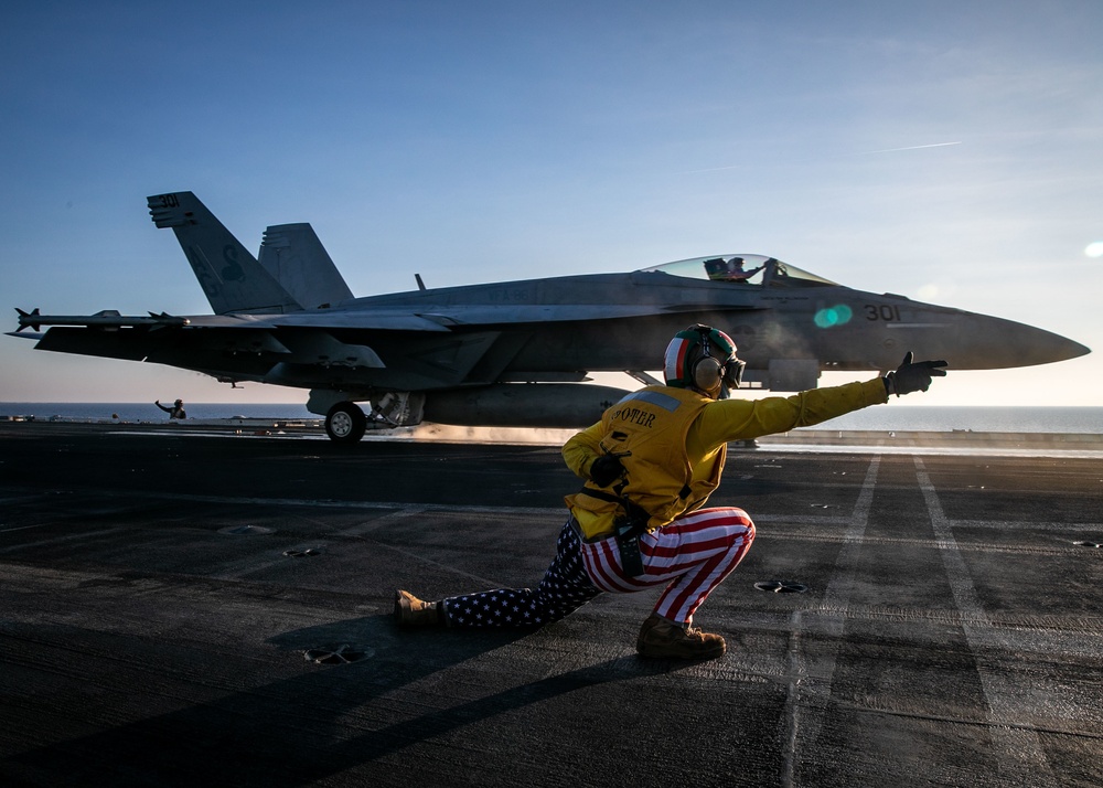 Daily Operations Aboard USS George H.W. Bush (CVN 77)