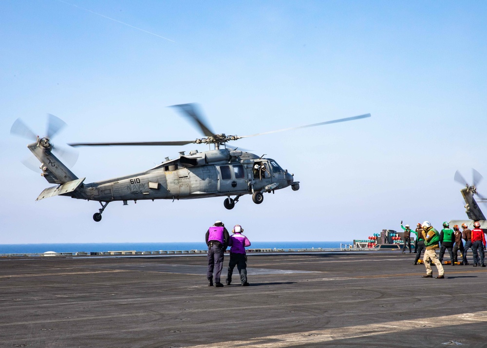 Daily Operations Onboard USS George H.W. Bush (CVN 77)