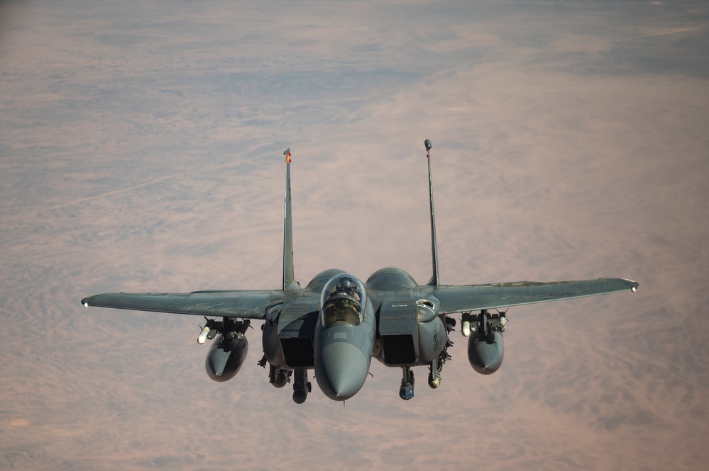 908th EARS extends F-15E Strike Eagle combat patrols