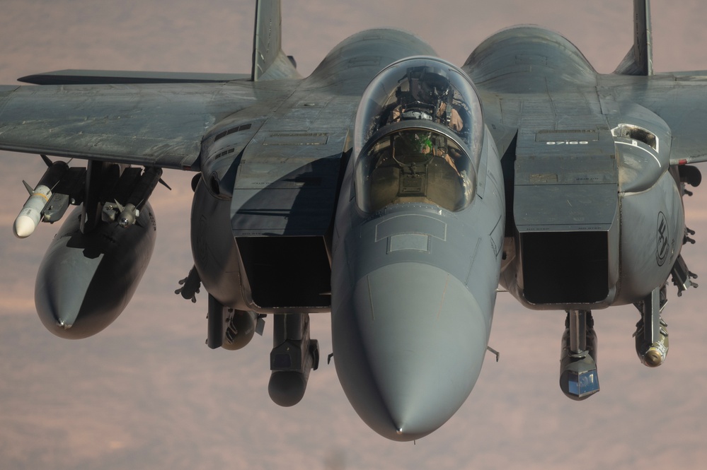 908th EARS extends F-15E Strike Eagle combat patrols