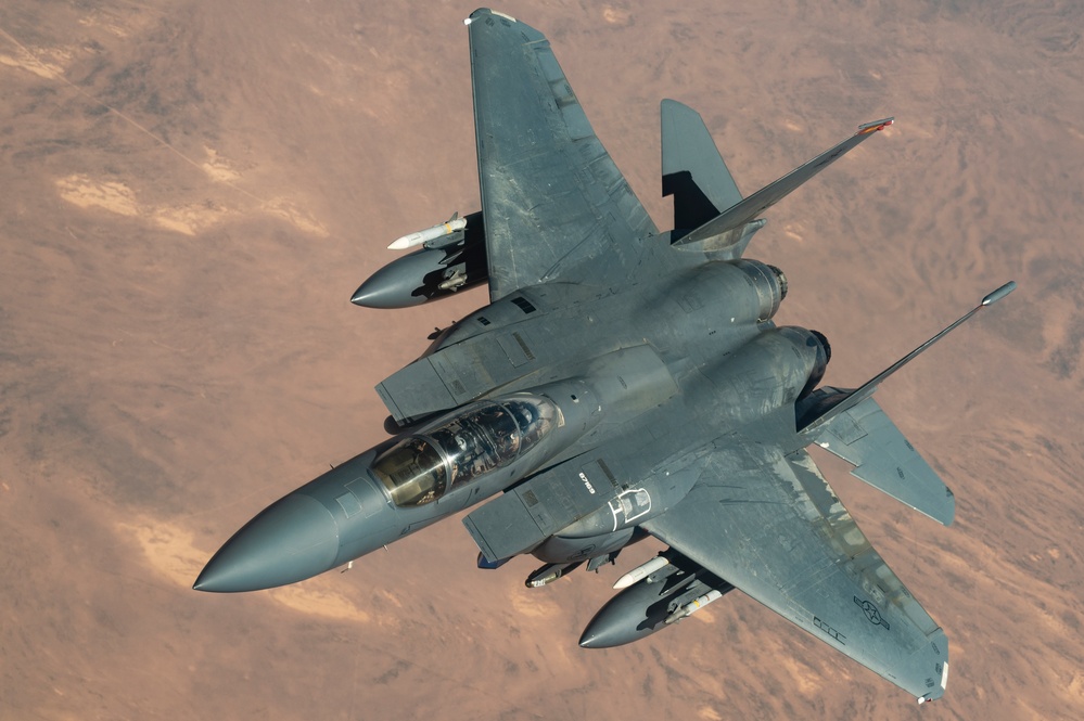 908th EARS extends F-15E Strike Eagle combat patrols