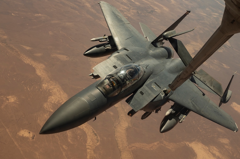 908th EARS extends F-15E Strike Eagle combat patrols