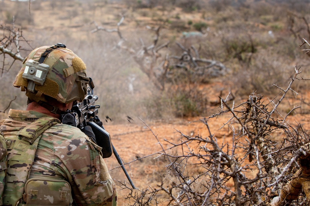 173rd conducts live fire exercises during Justified Accord 2023