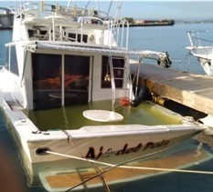 Coast Guard responds to diesel discharge from sunken vessel in San Juan Harbor, Puerto Rico